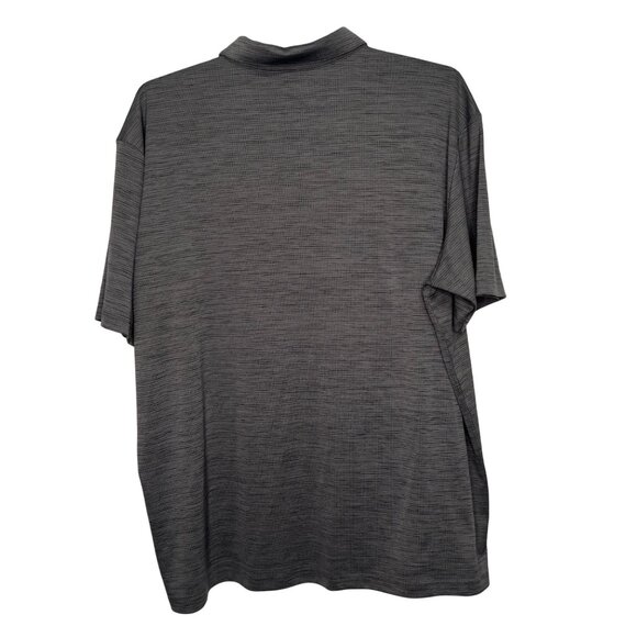 Callaway Mens Opti-Dri Golf Polo Shirt Size XXL Gray Heathered 100% Polyester - Picture 2 of 8